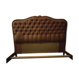 Pink velvet padded basket bed