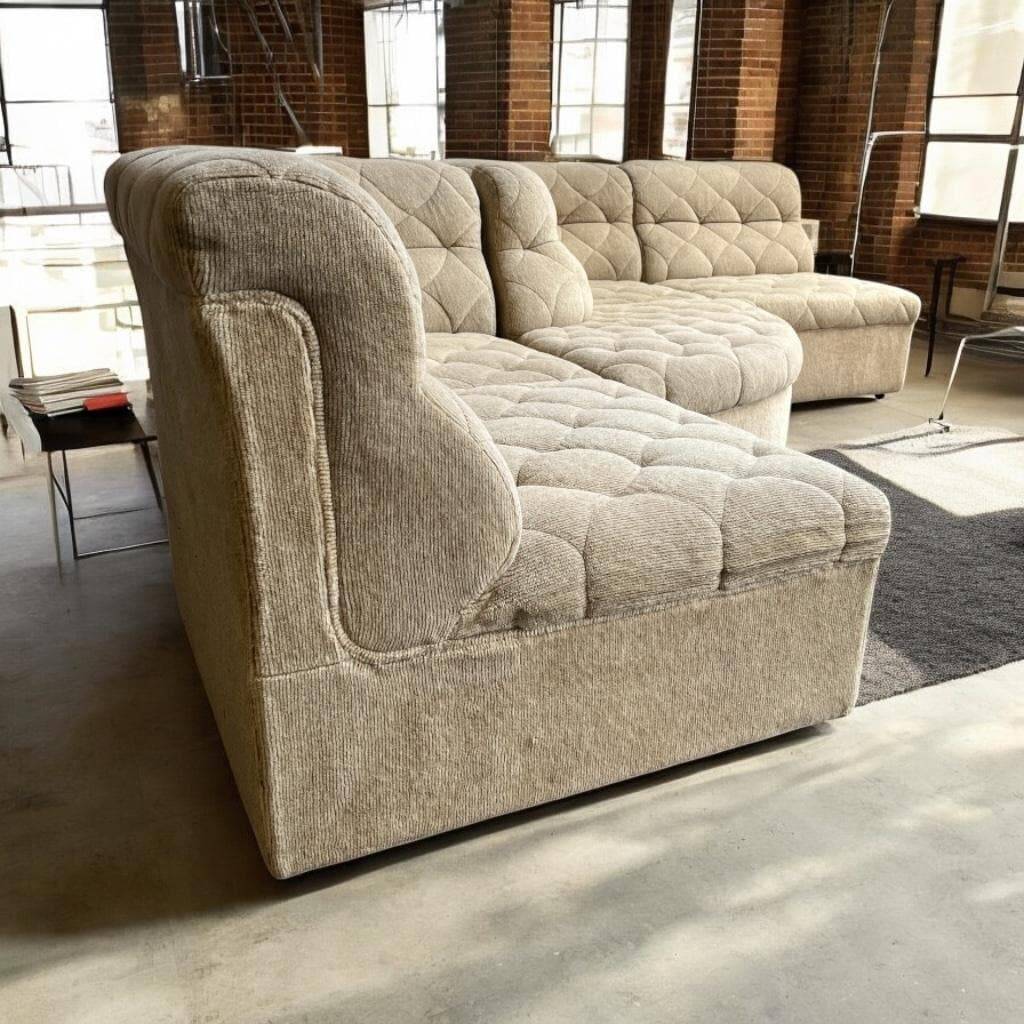 Canapé modulaire 5 pièces / salon vintage / fauteuil rétro