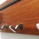 "1960" wood alu steel coat hanger