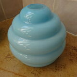 Opaline globes for chandelier