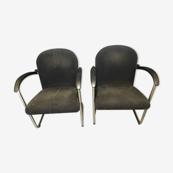 Gispen 414 armchairs