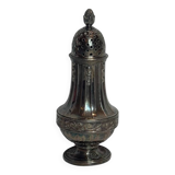 Ancienne saupoudreuse Gallia en métal argenté style Louis XVI