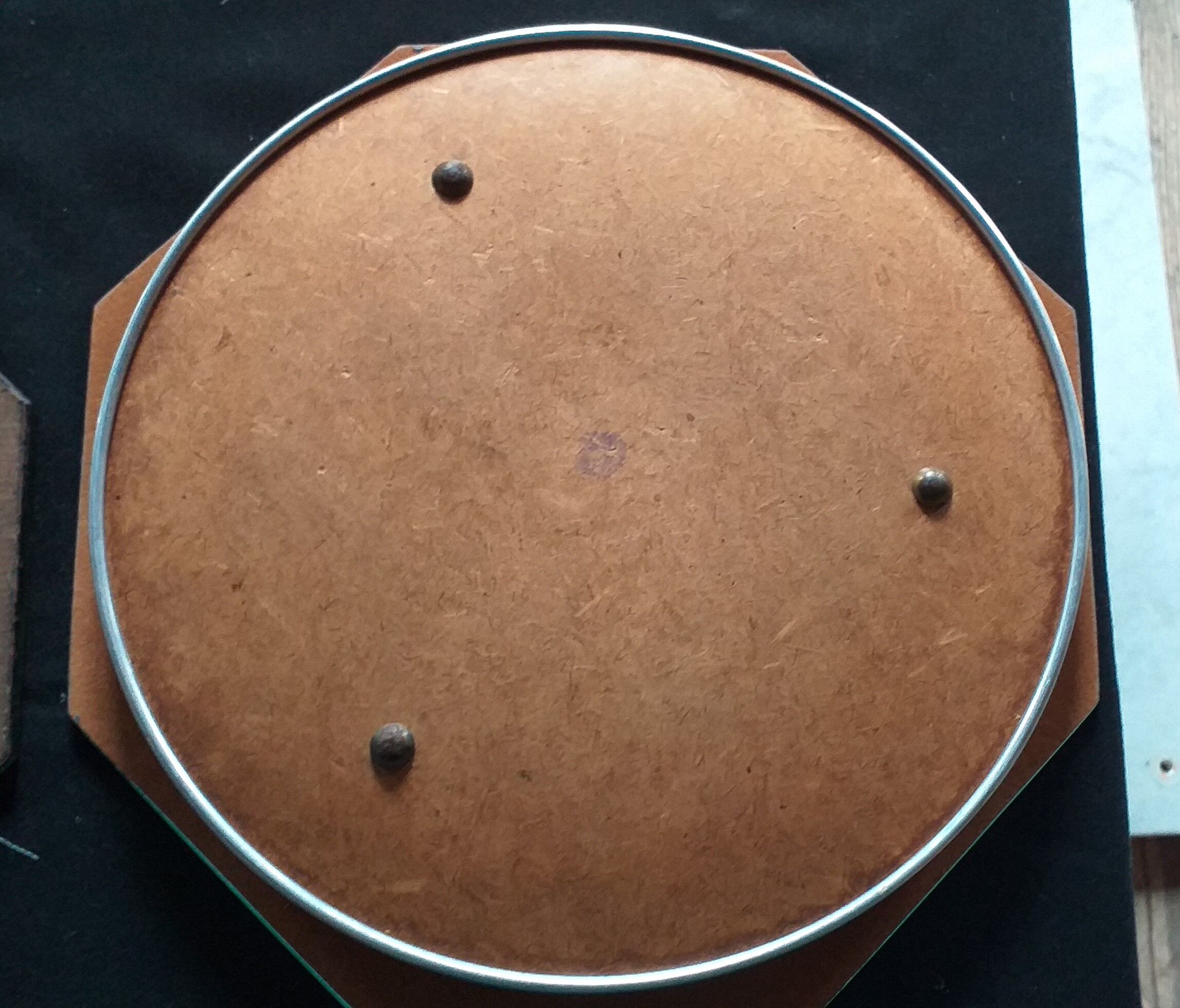 Vintage mirror aluminum frame