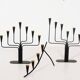 Set of 3 Mid-Century Candlesticks by Gunnar Ander for Ystad-Metall, 1910s