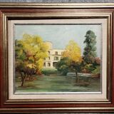 Emil Bert HARTWIG: Oil painting on canvas, architectural view