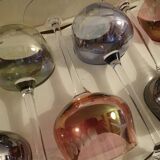6 colored semi-crystal wine glasses Vannes le Châtel in a box