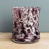 Vase in iridescent glass pastry