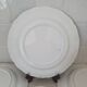 6 earthenware plates with floral and pastoral scene motifs