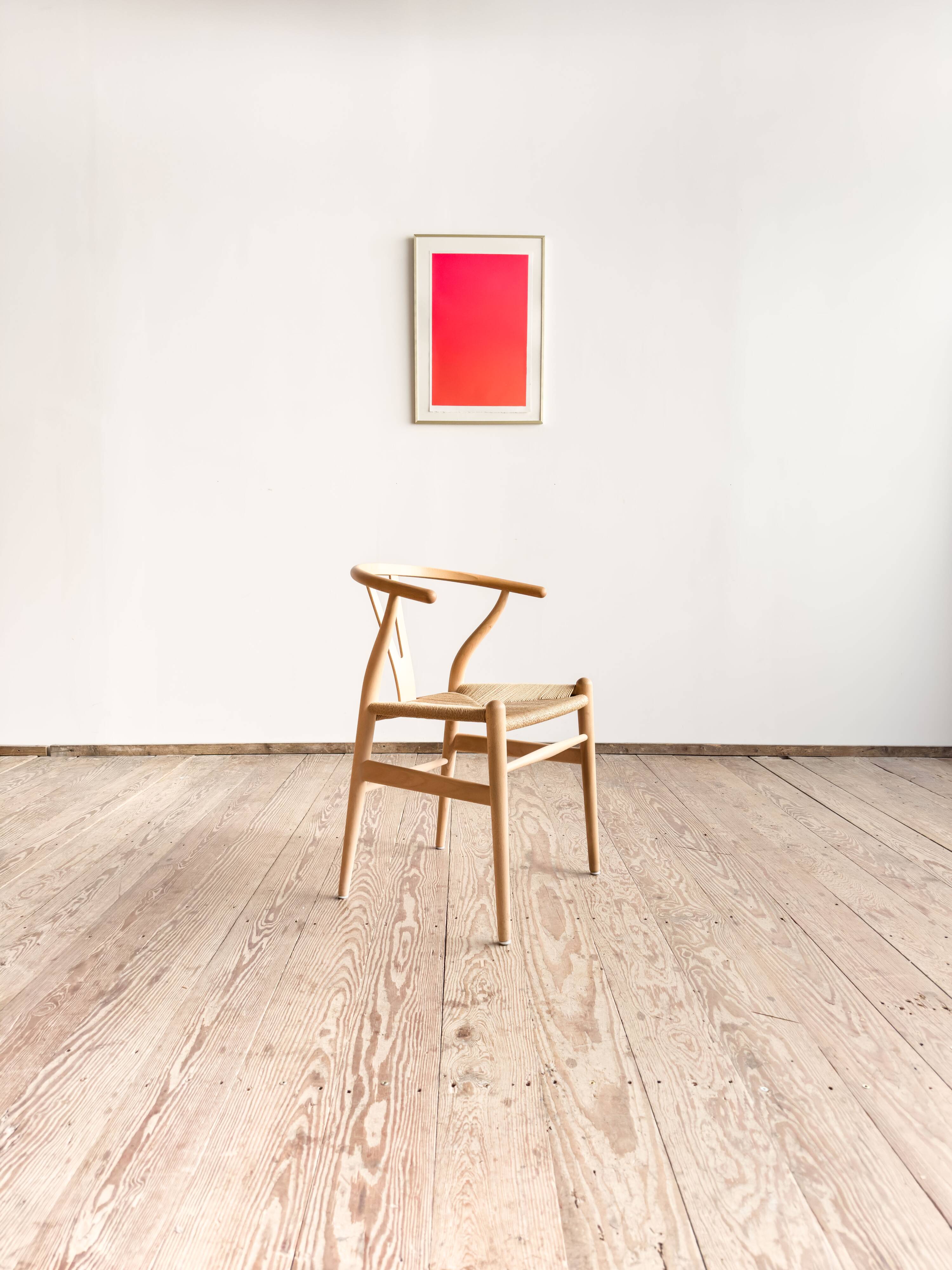 Chaise Wishbone CH24 par Hans Wegner pour Fritz Hansen