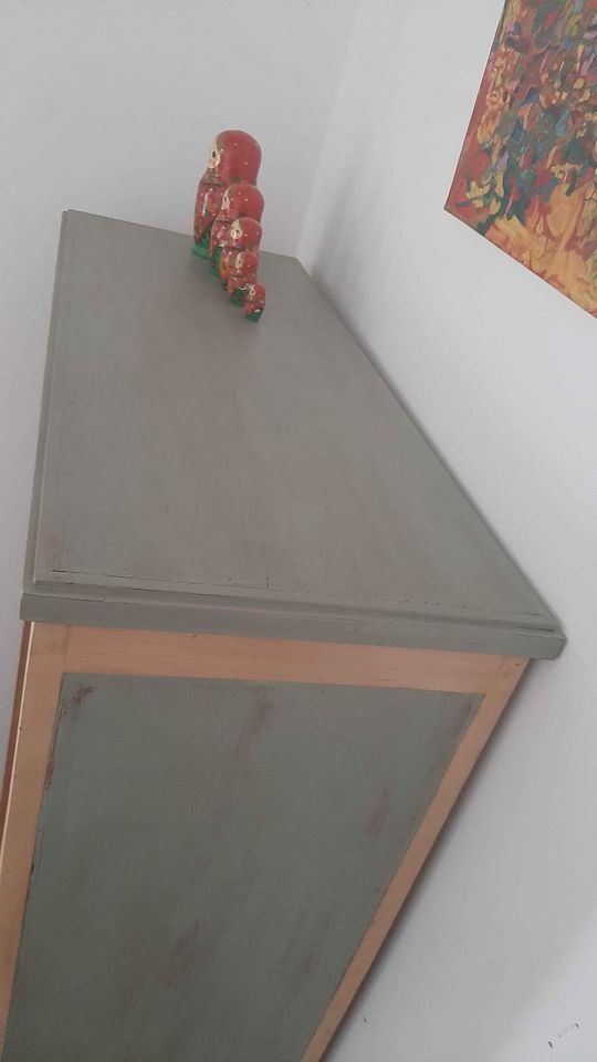 Library furniture with solid beech cornice scandinavian