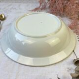 Vintage hollow dish Terre de fer St Amand & Hamage model Laurier made in France
