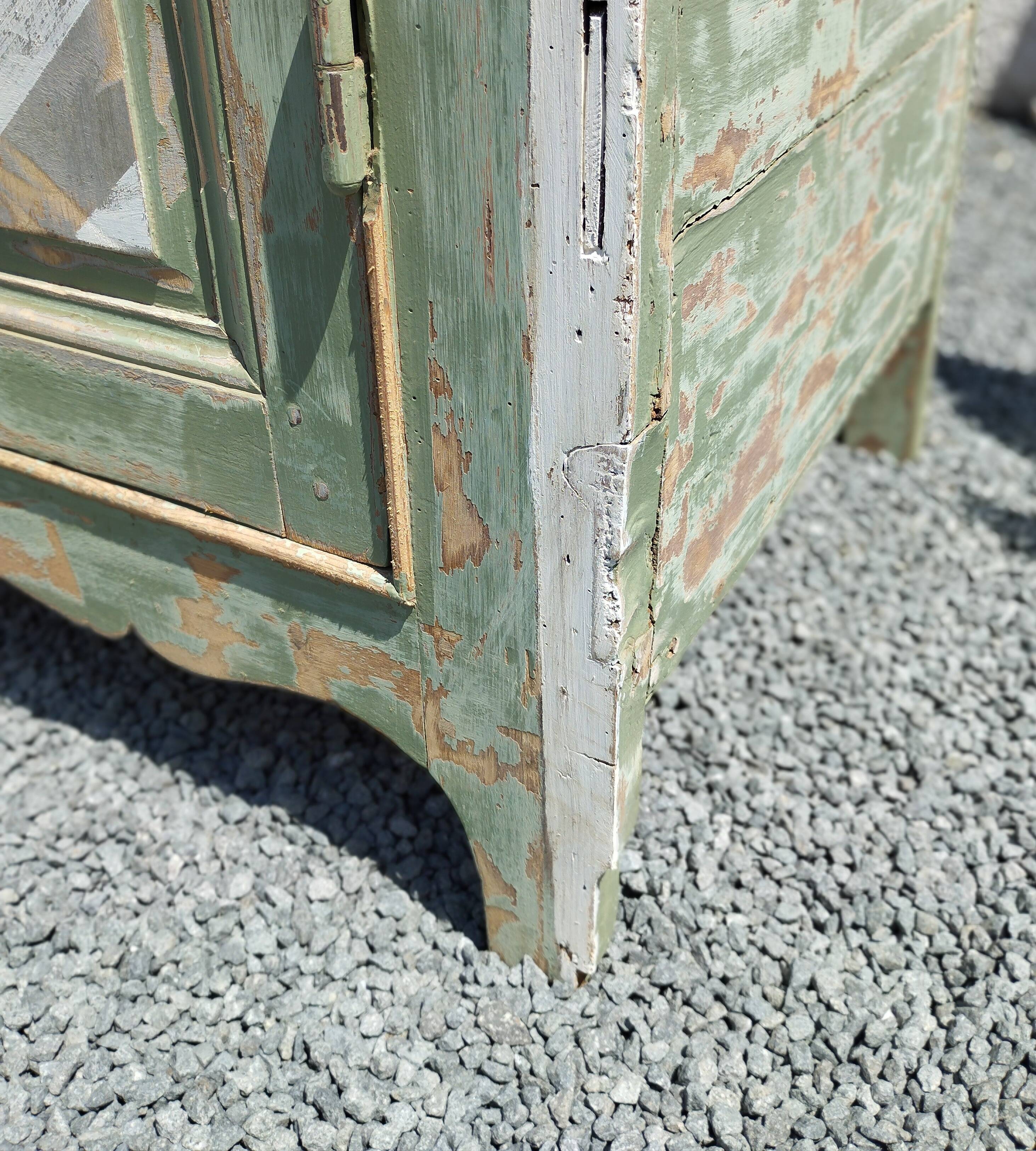 Large vintage olive green jam maker