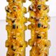 Matius Totem French Pop Art wall lights, sculpture, 1970