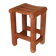 Teak stool inspired by Pierre Chapo, USA, 1960s.