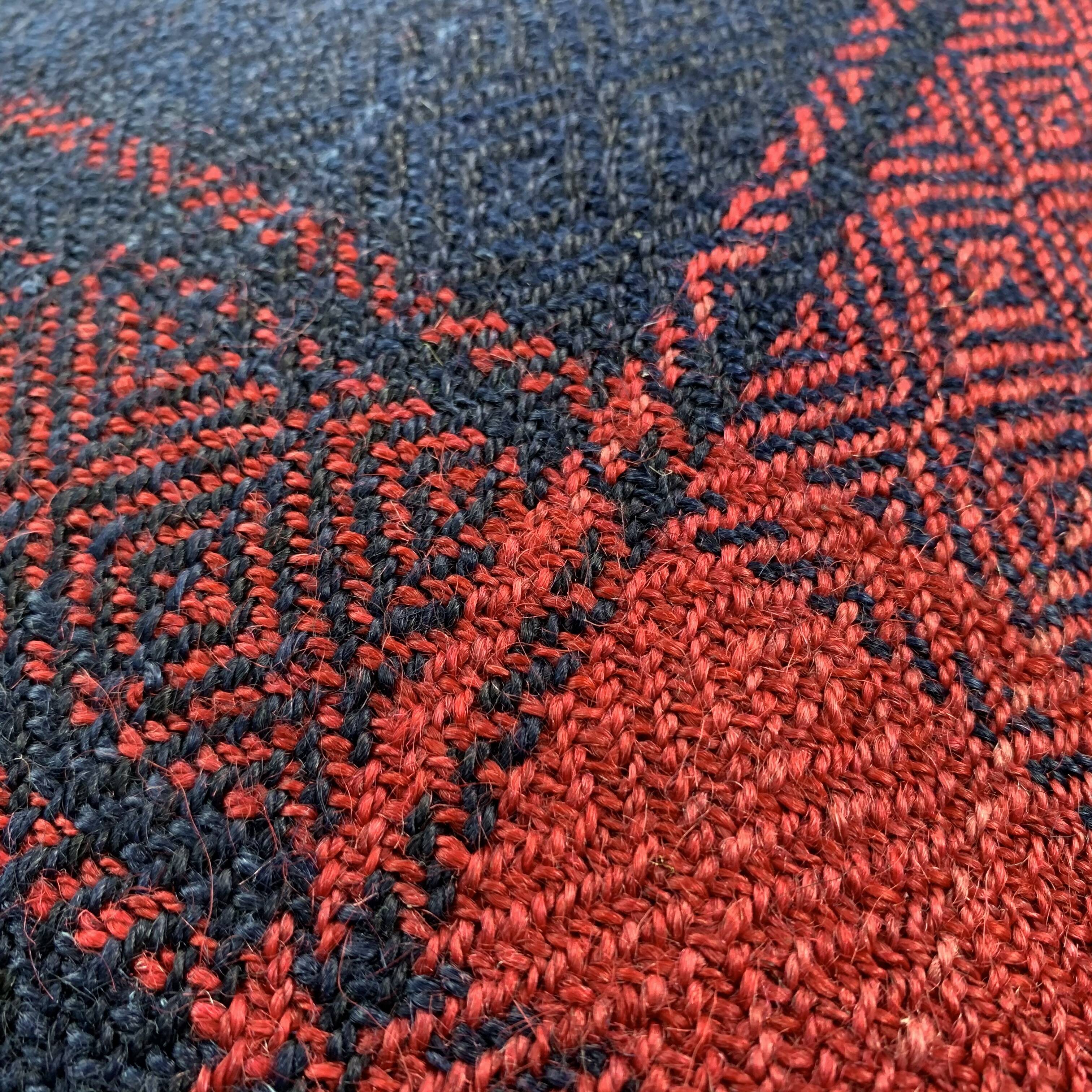 Vintage turkish handmade kilim cushion cover 40x60 cm