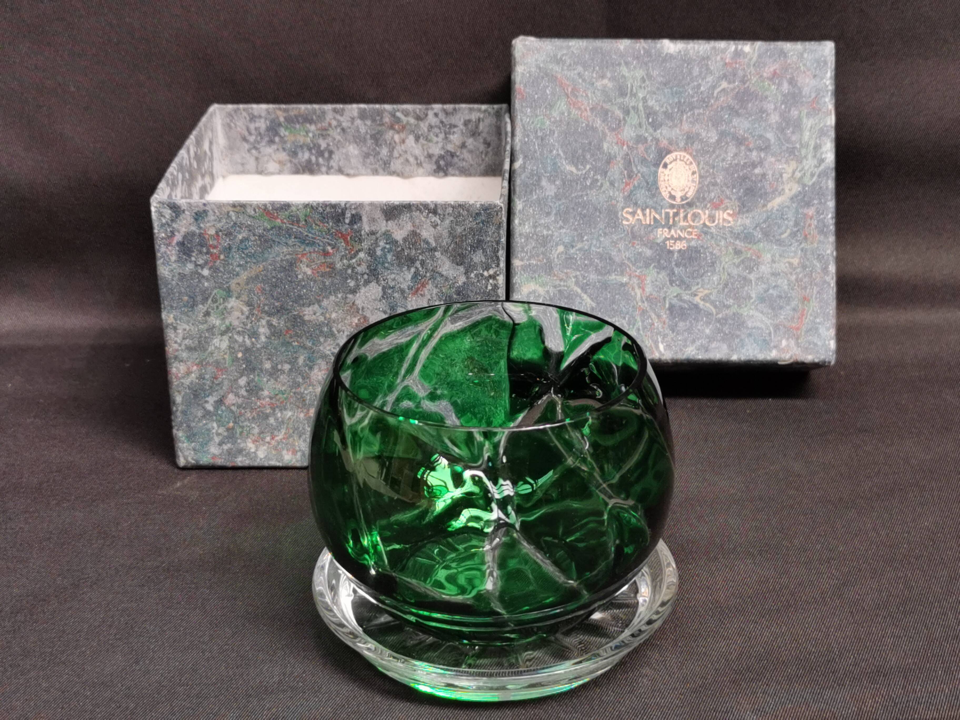 Crystal tealight holder from St. Louis