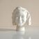 Plaster head sculpture