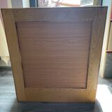 Miroir mural en bambou