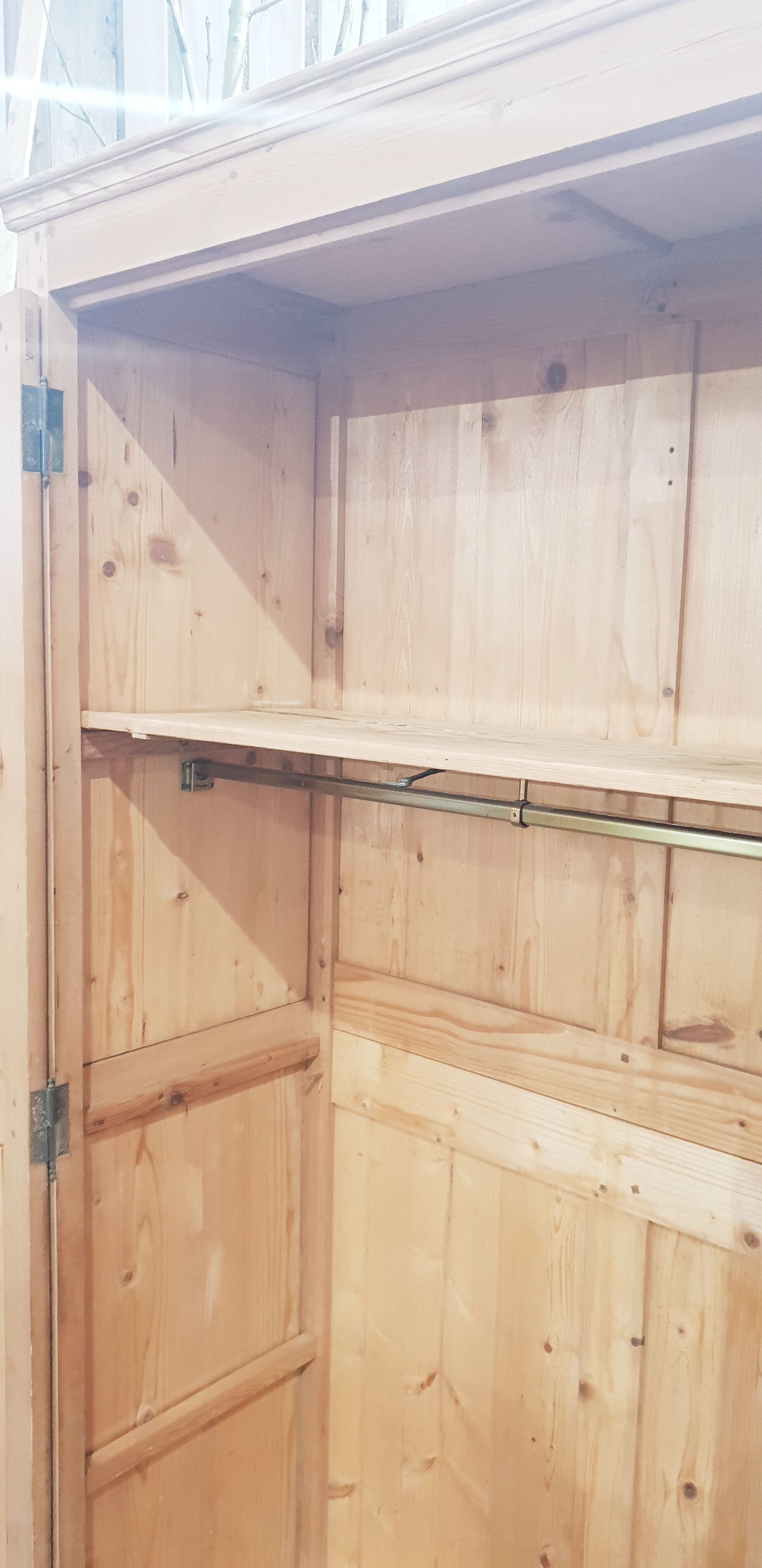 Antique pine cabinet