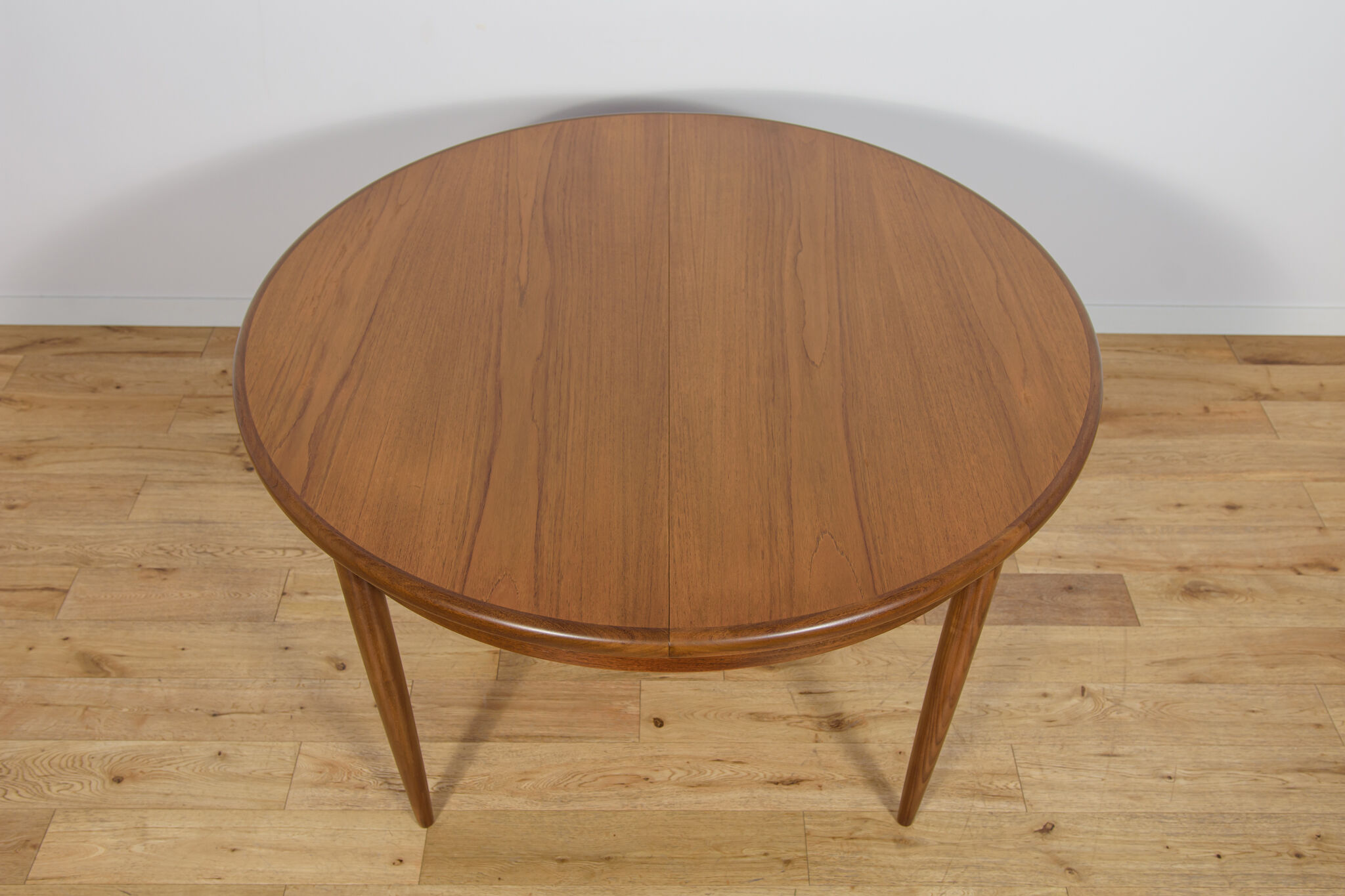 Mid-century round teak fresco dining table from G-Plan, United Kingdom, 1960s