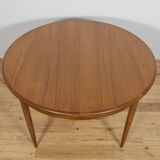 Mid-century round teak fresco dining table from G-Plan, United Kingdom, 1960s