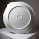 Large serving dish in fine white Limoges porcelain, vintage/antique.