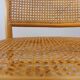 Set of 4 wooden and cane chairs model Prague 811 by Josef Hoffmann