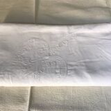 Large white ceremonial tablecloth