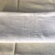 Large white ceremonial tablecloth
