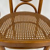 Sculptural bendwood side chair model