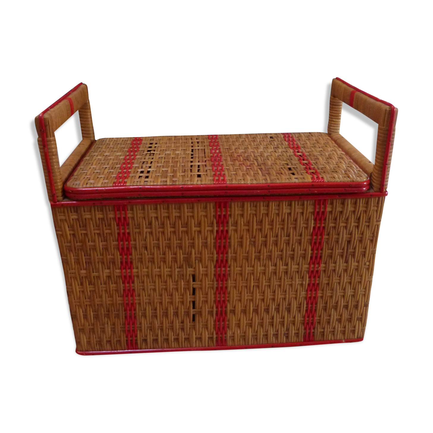 Coffre à jouets enfant vintage
