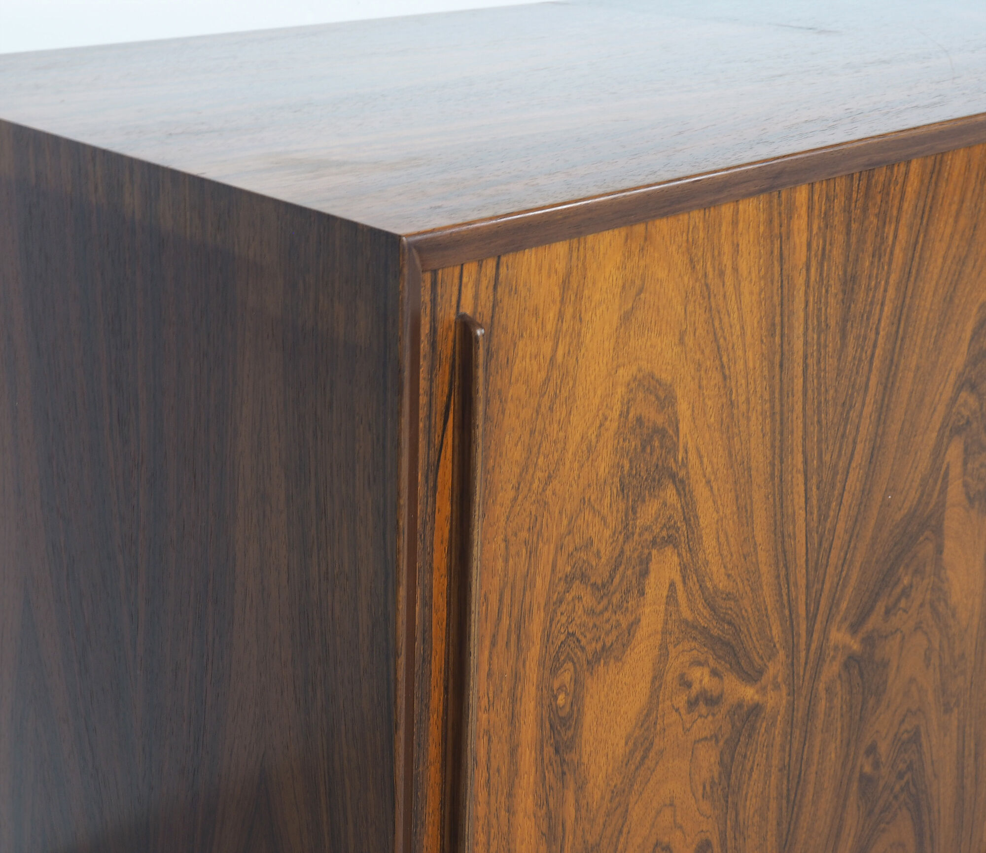 HP Hansen rosewood sideboard with bookcase, 1960's