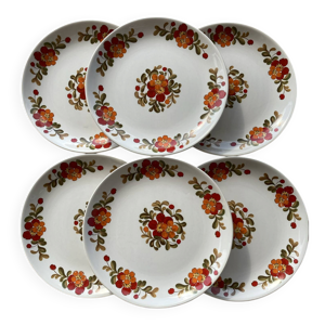 Assiettes Manitoba, moulin - loups