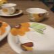 Gien set model Sunflowers and Lodi. 1970s