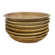 Serie de 7 assiettes en bois