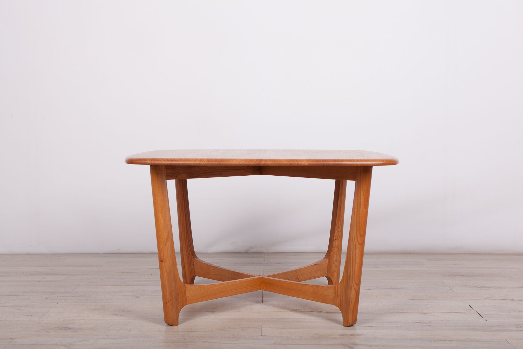 Mid-Century Danish Elm Coffee Table, 1960s