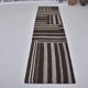 Vintage Anatolian Neutral Kilim Runner sku 3935