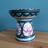 Candlestick holder signed André L'Helguen Keraluc Quimper