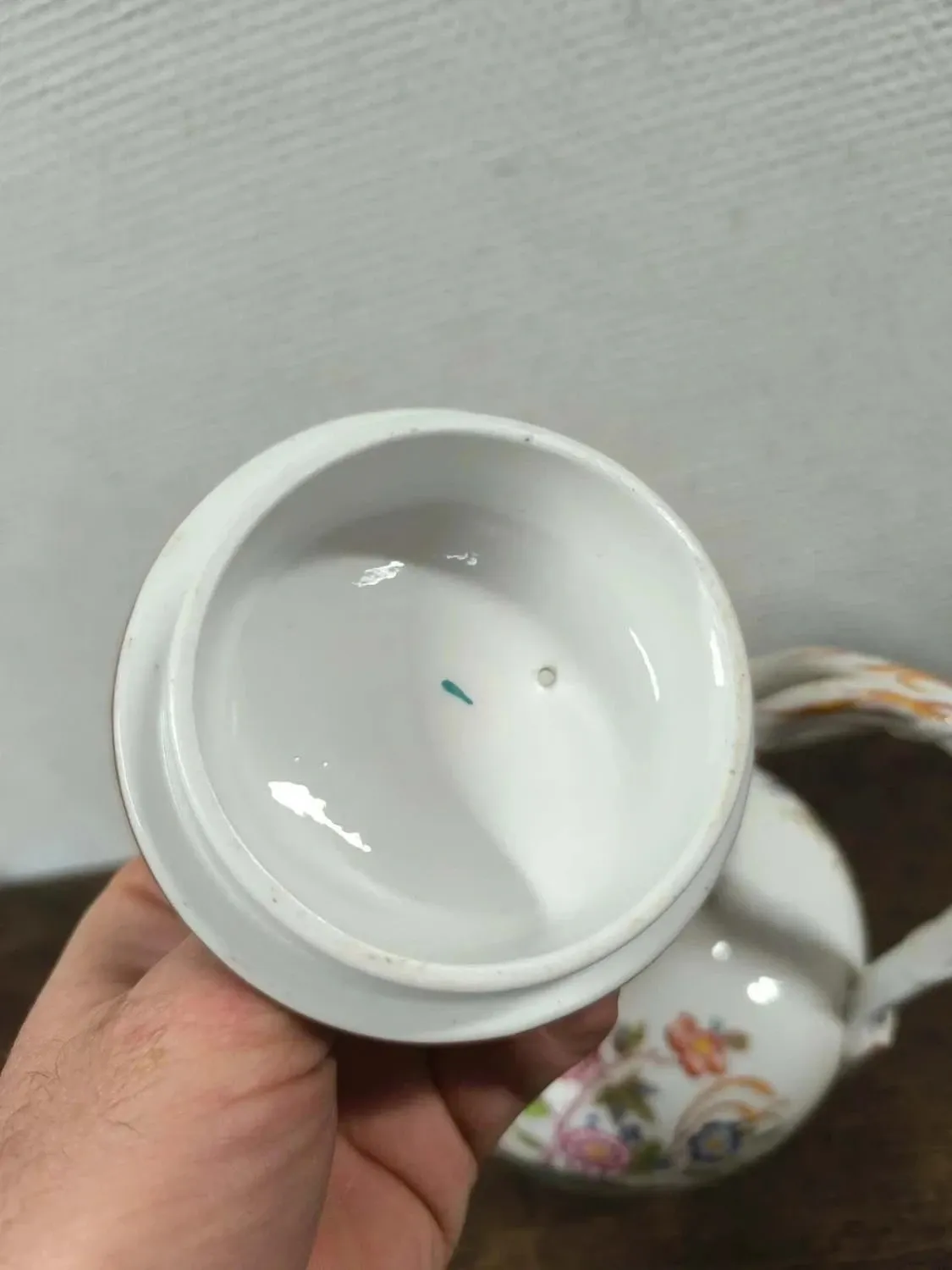 Théière Sarreguemines Minton 215