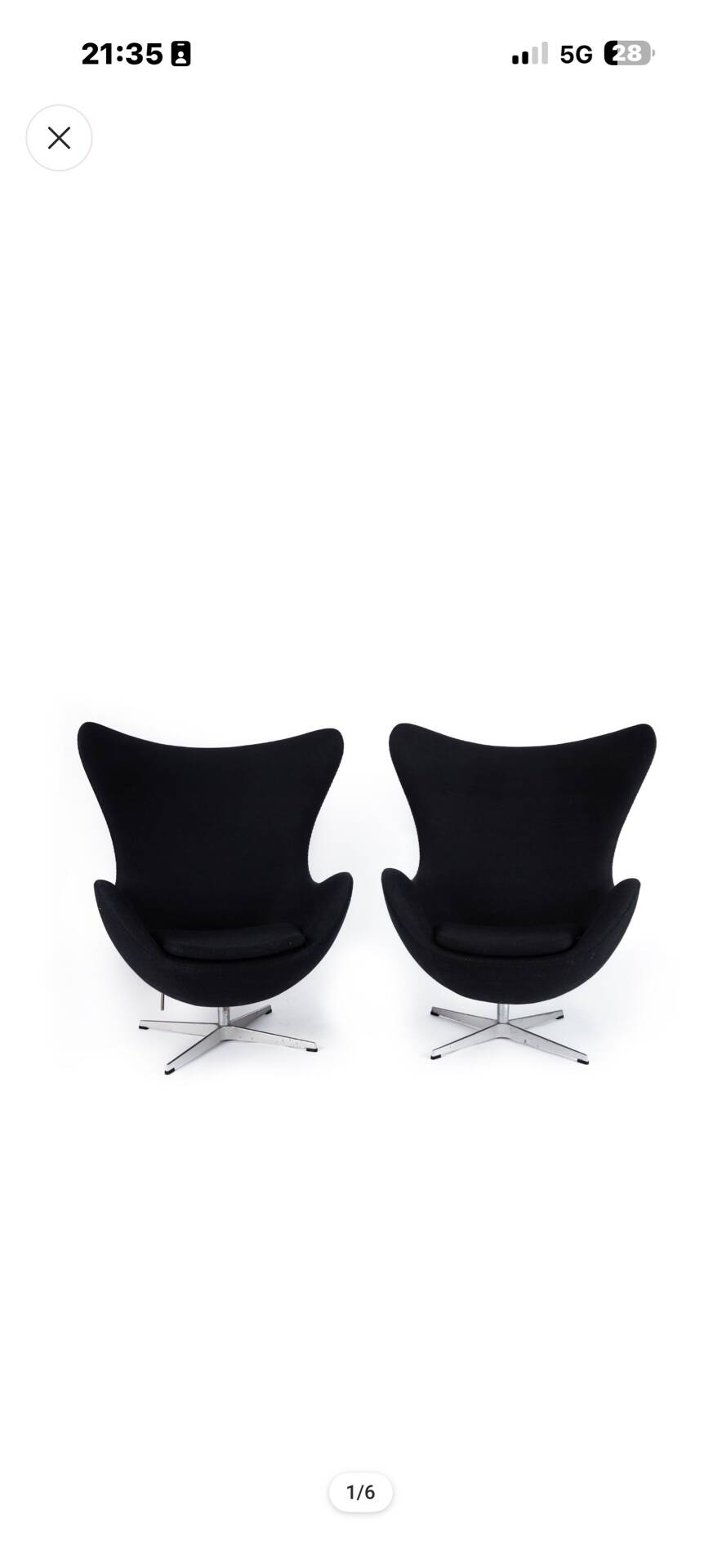2 egg chairs lounge chair