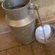 Lot de 6 bidons de lait en aluminium