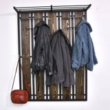 Vintage Wall Coat Rack, 1970s