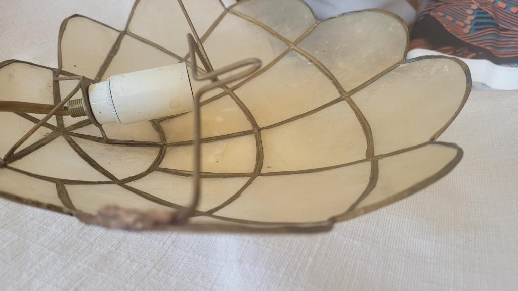 Applique en nacre et laiton