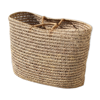 XXL basket in natural sea rush