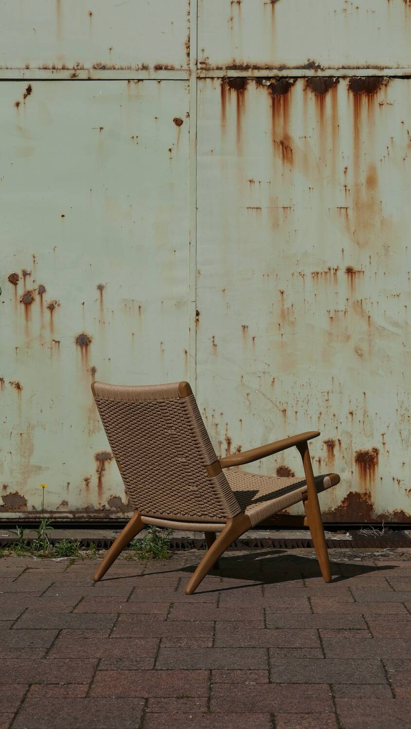 Ch25 easy chair by Hans J. Wegner published by Carl Hansen & Son, 1960
