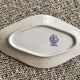 Service dish terre de fer st amand - hamage damier motif