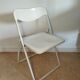 Chaise pliante vintage