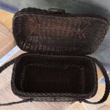 Old basket Osier Early twentieth century