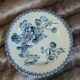 20 mismatched antique flat plates in ironstone