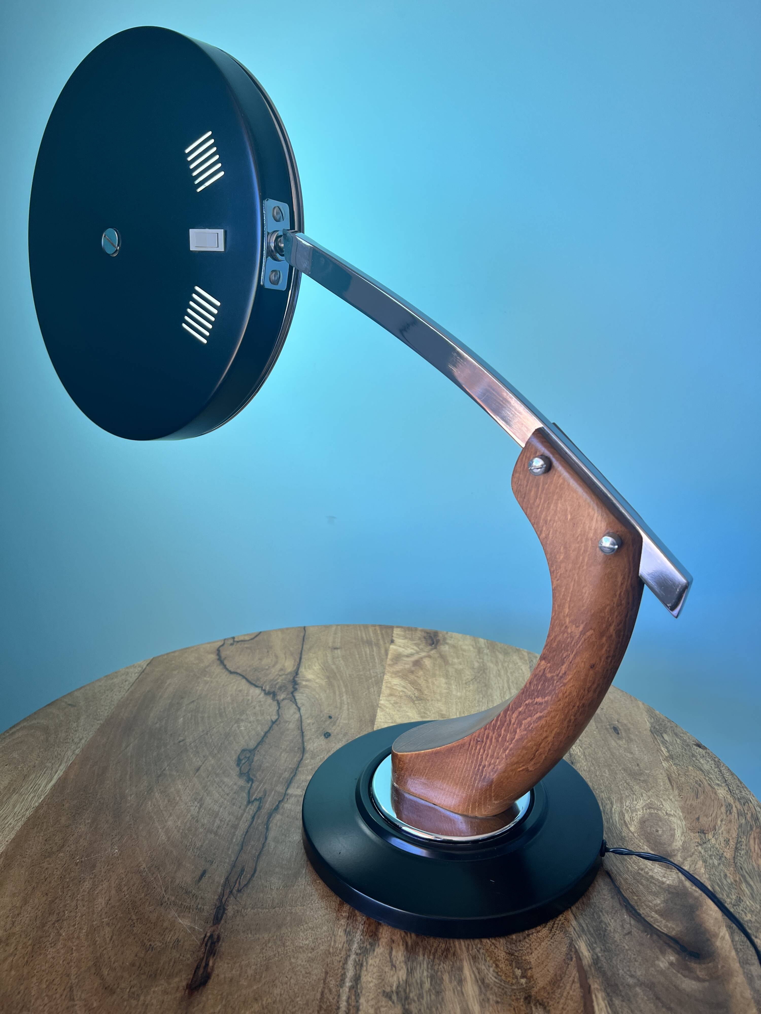 Lampe de bureau maof vintage des années 70